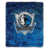 NBA Dallas Mavericks Micro Raschel Throw Blanket, Street Edge Design