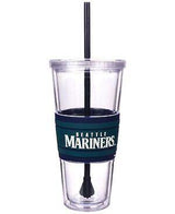 MLB Seattle Mariners Hype Straw Tumbler, 22-ounce